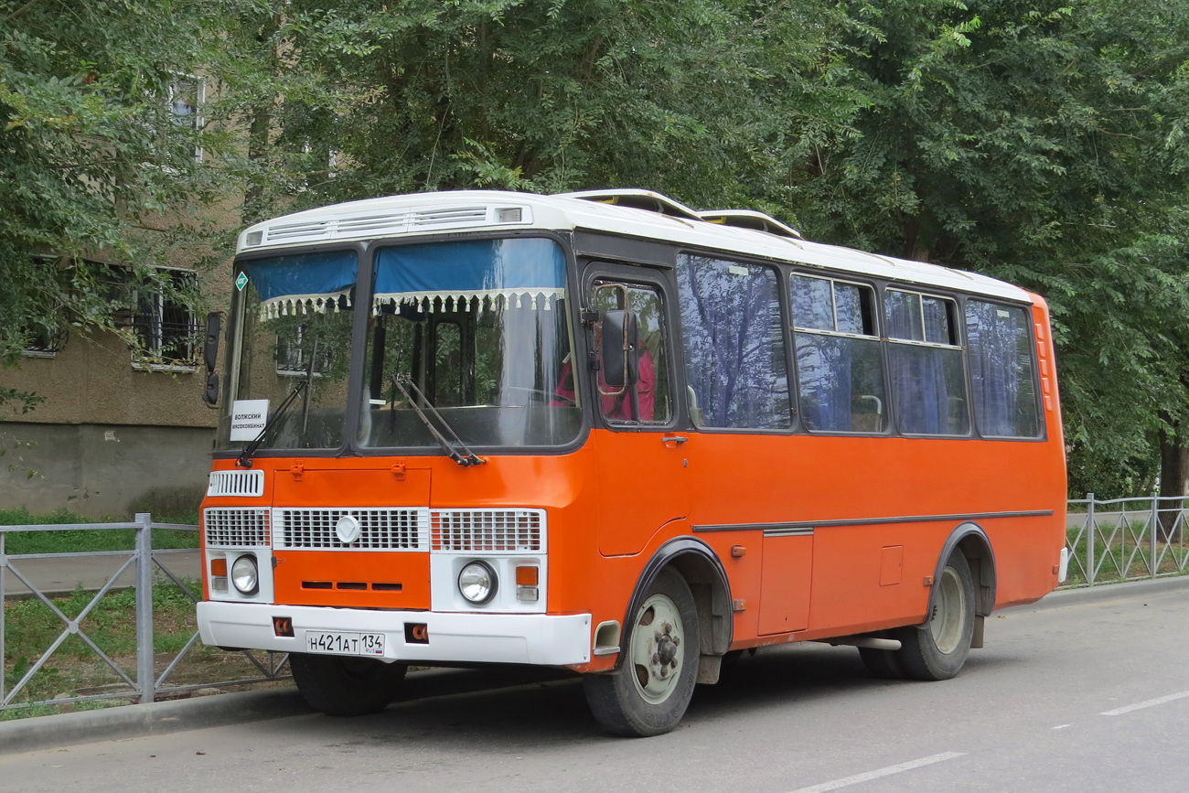Волгоградская область, ПАЗ-32054 № Н 421 АТ 134