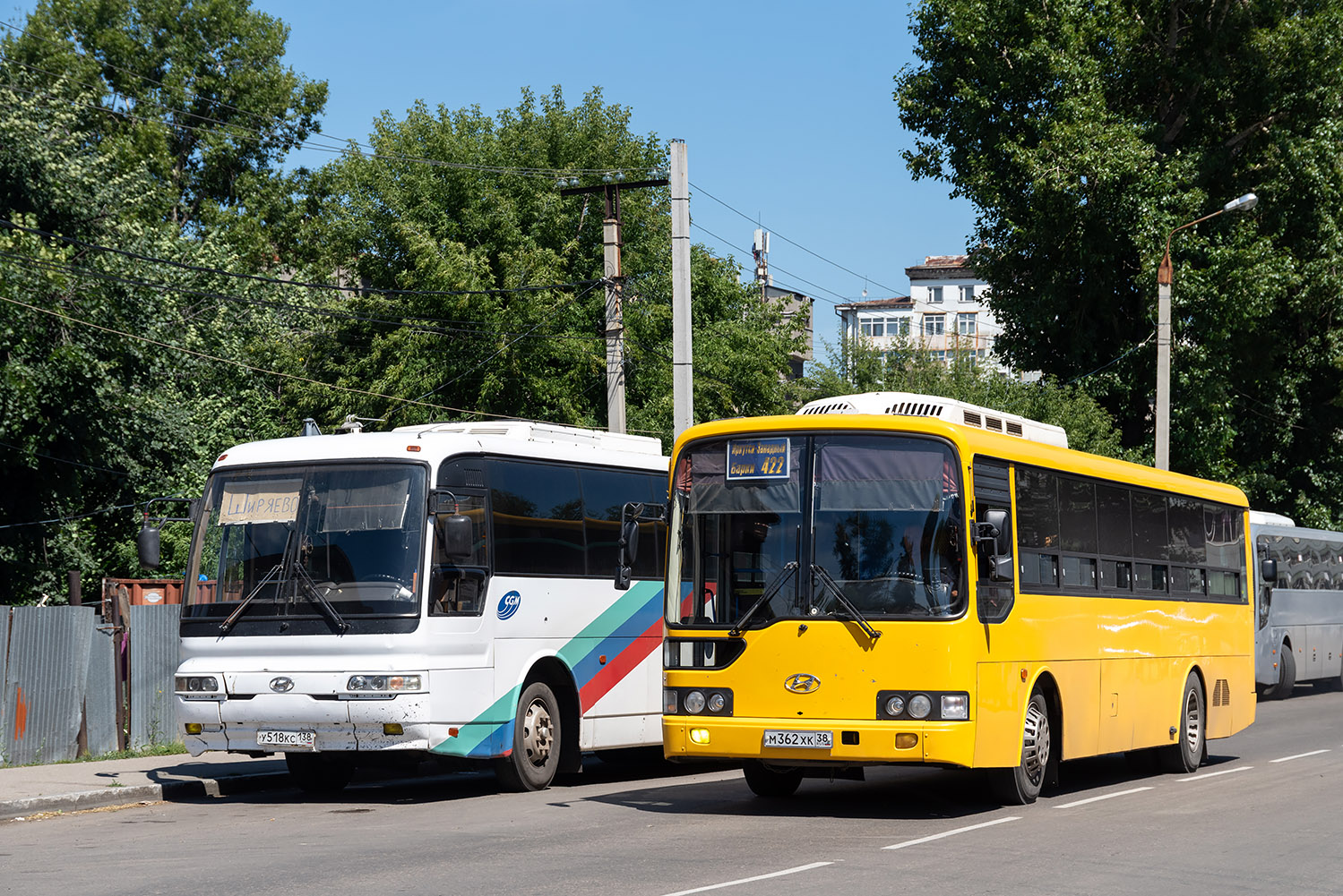 Иркутская область, Hyundai Super AeroCity № М 362 ХК 38 Иркутская область, Hyundai Super AeroCity № М 362 ХК 38