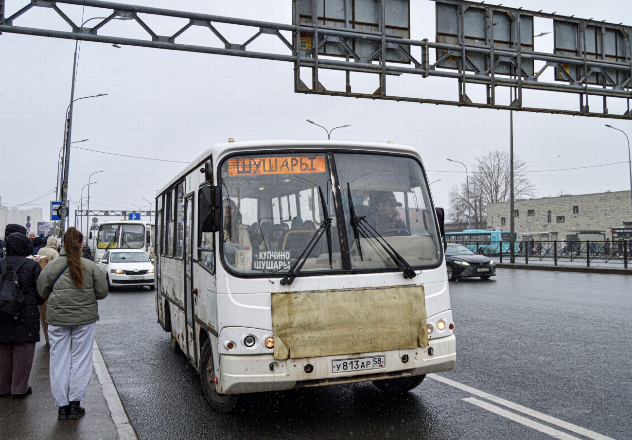 Санкт-Петербург, ПАЗ-320402-05 № У 813 АР 58