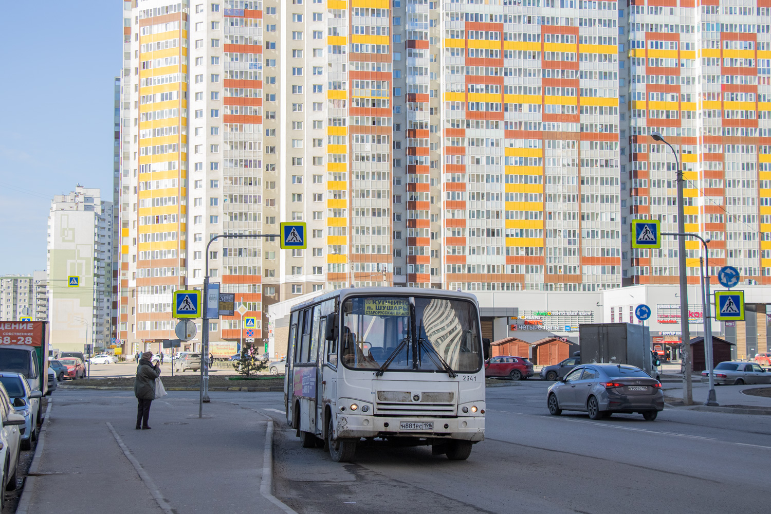 Санкт-Петербург, ПАЗ-320402-05 № Н 881 РС 198