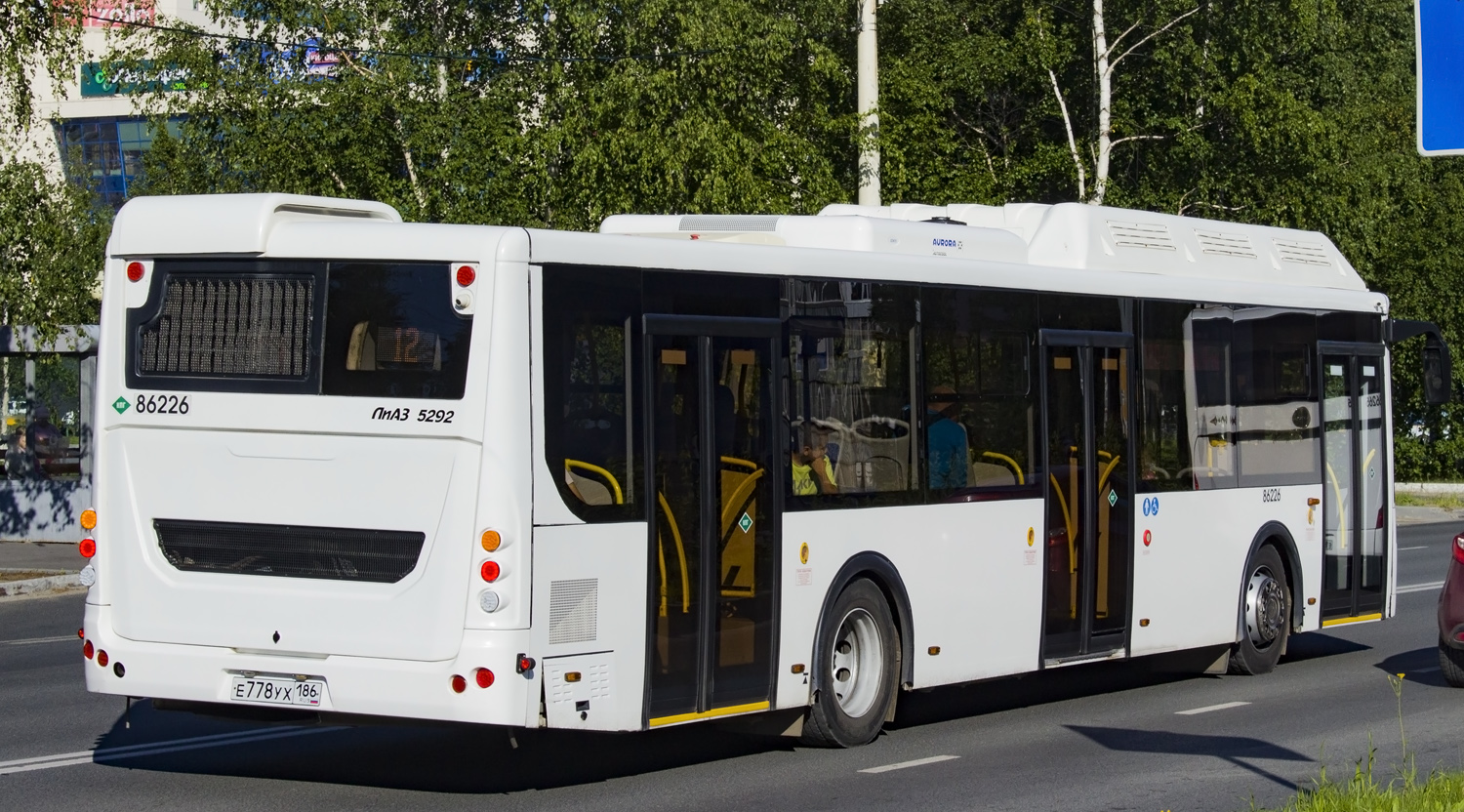 Khanty-Mansi AO, LiAZ-5292.67 (CNG) Nr. 86226