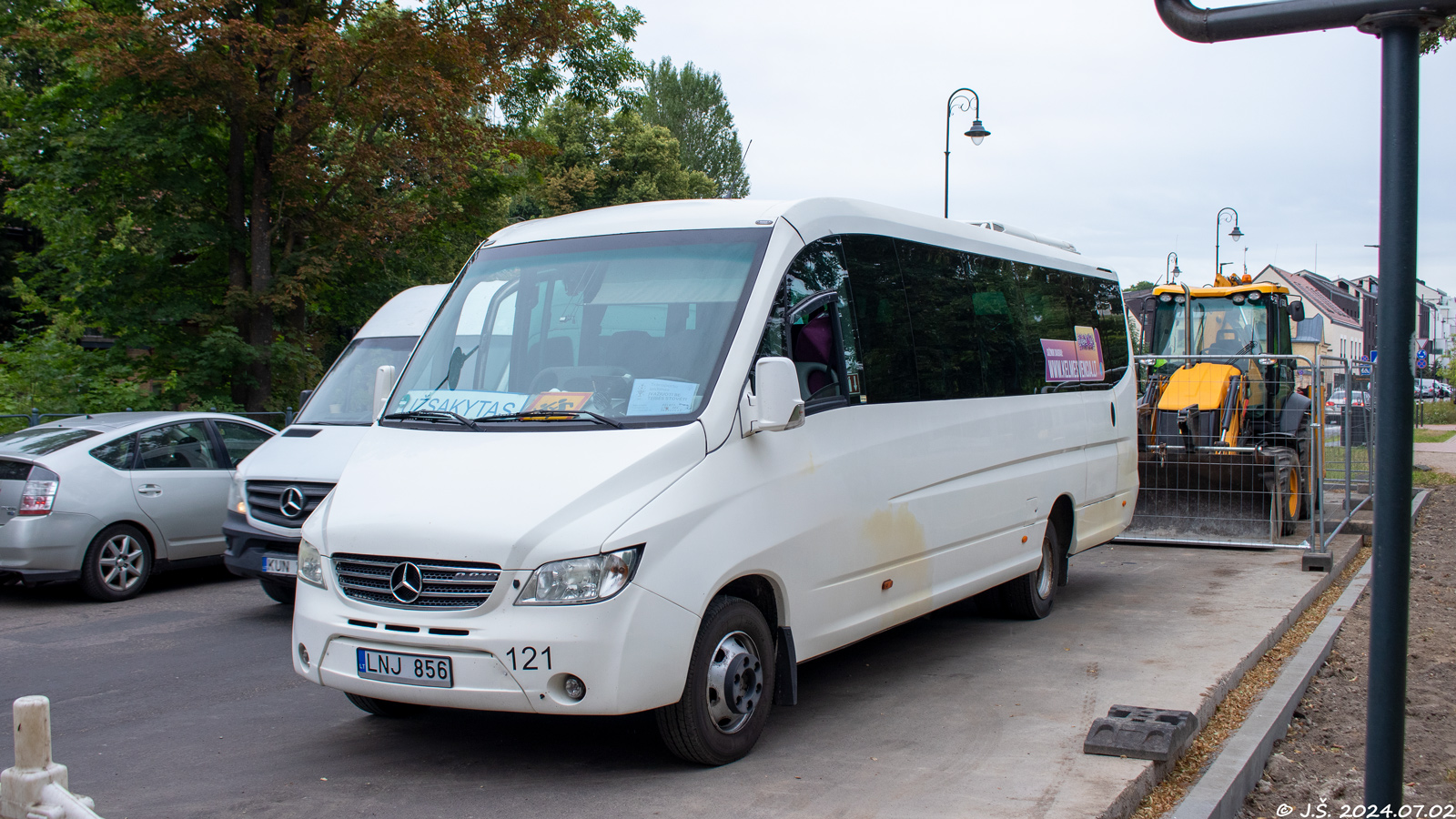 Litauen, Omnibus Trading Sunrider Nr. 121; Litauen — Dainų šventė 2024 "Kad giria žaliuotų"