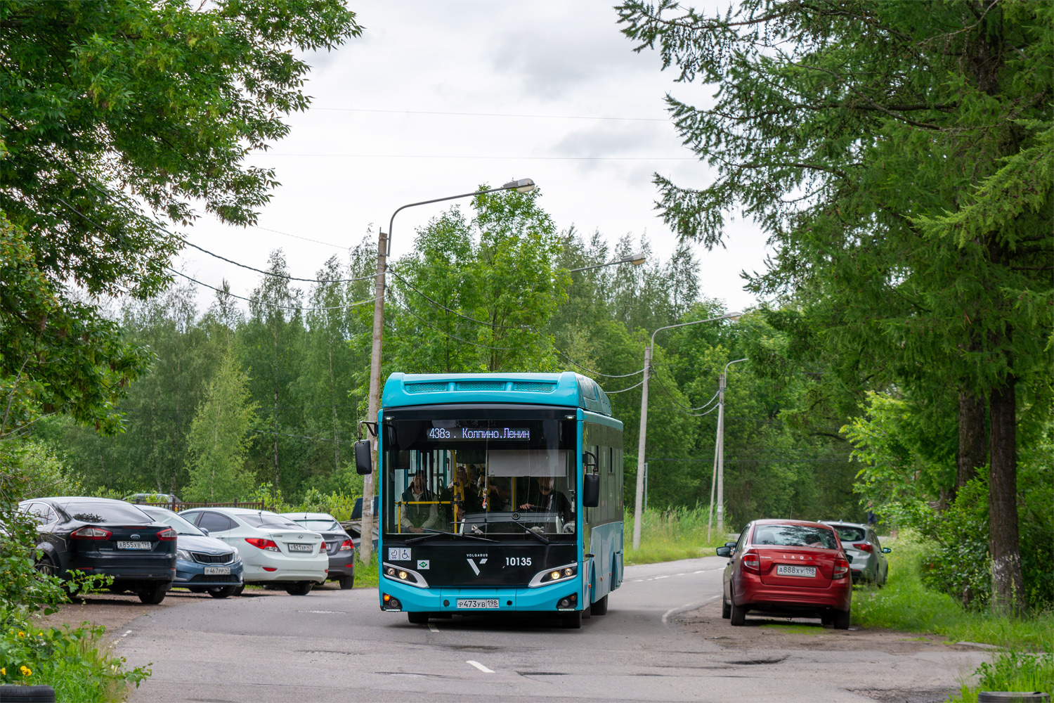Санкт-Петербург, Volgabus-4298.G4 (CNG) № 10135