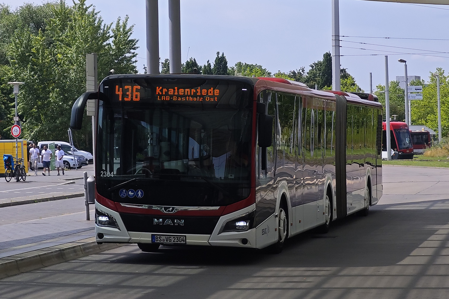 Нижняя Саксония, MAN 18C Lion's City 18 NG360 EfficientHybrid № 2304