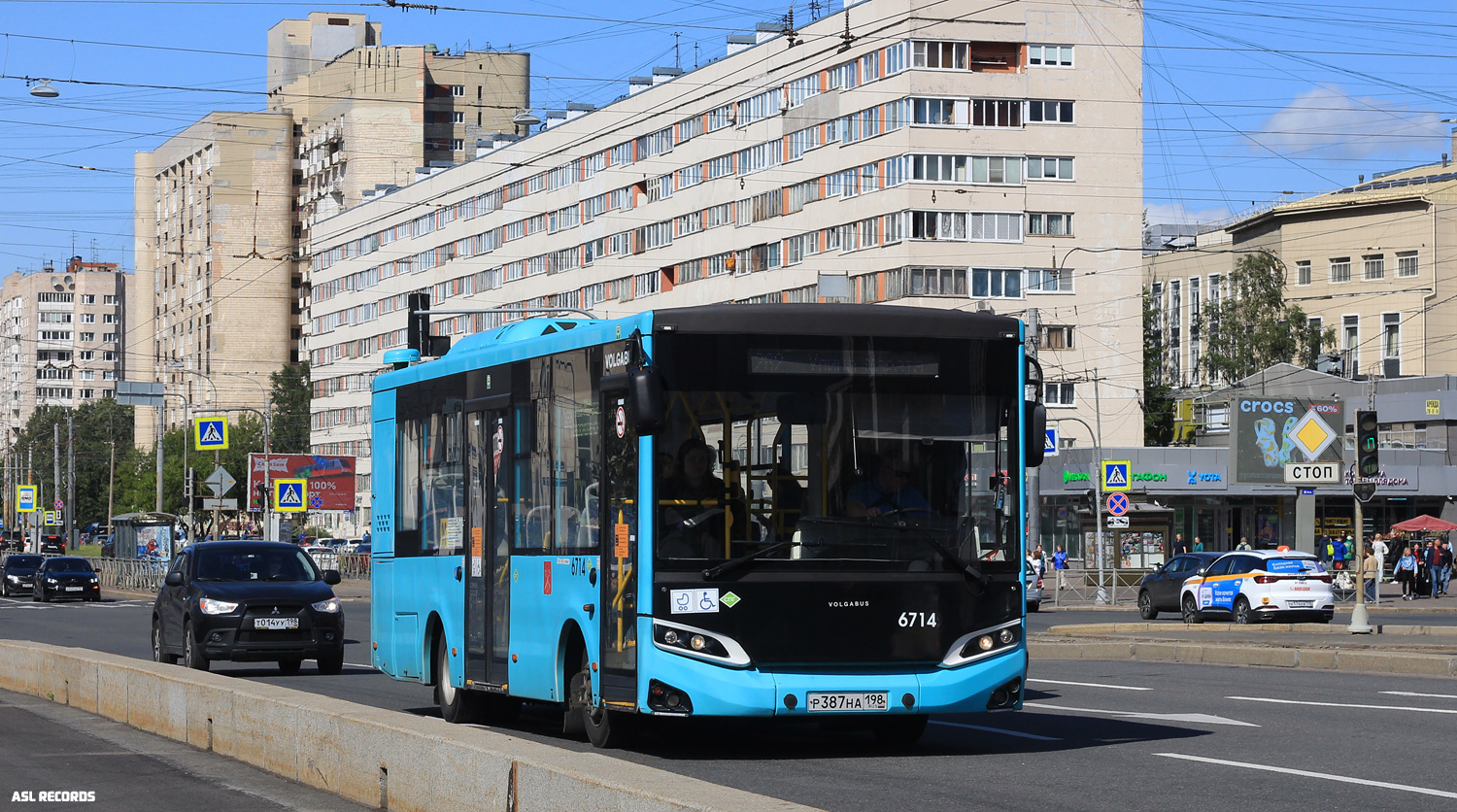 Санкт-Петербург, Volgabus-4298.G4 (LNG) № 6714