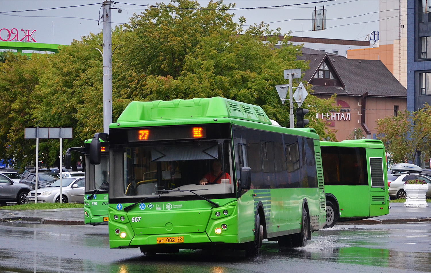 Тюменская область, ЛиАЗ-5292.67 (CNG) № 667