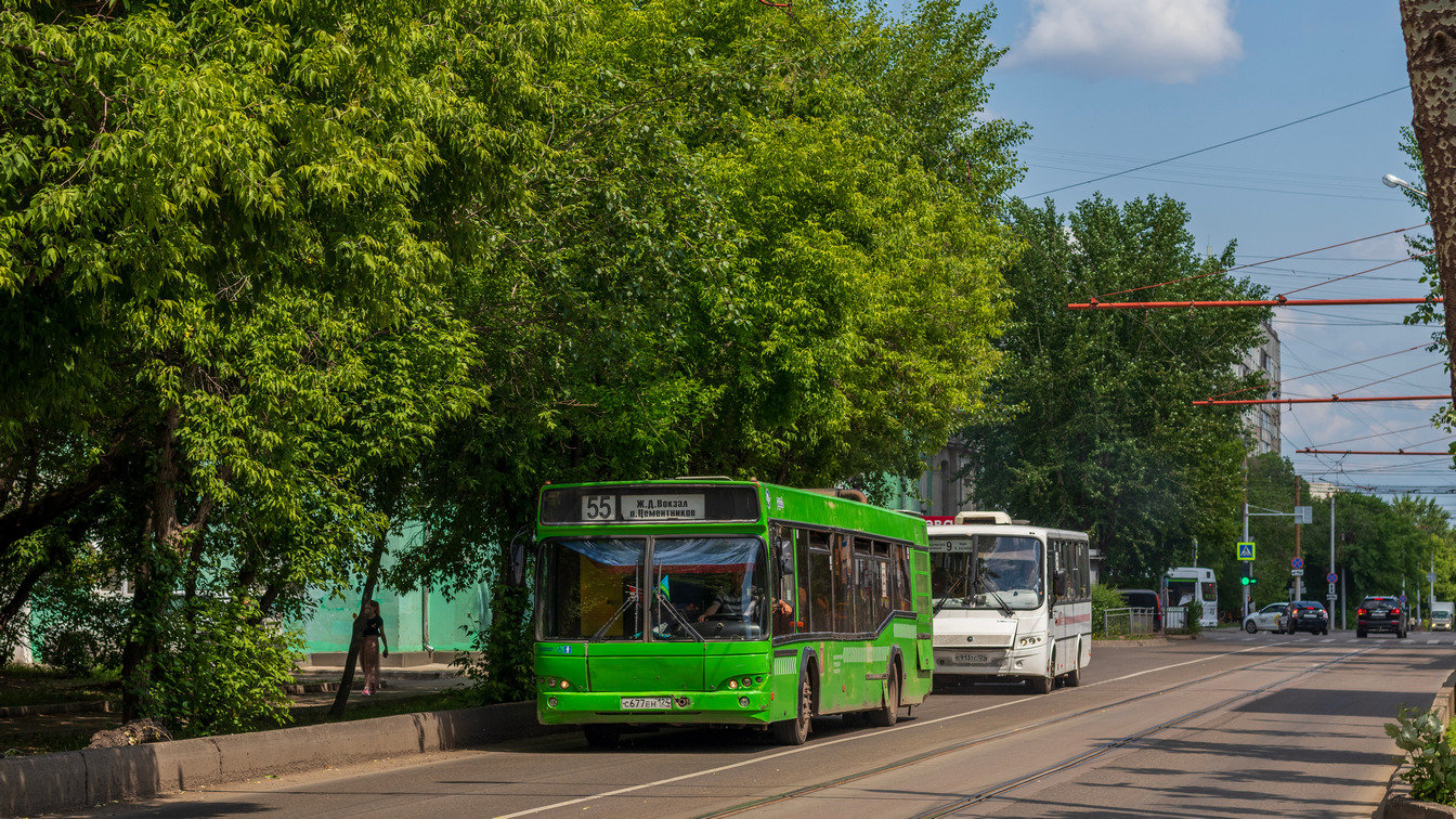 Красноярский край, МАЗ-103.476 № С 677 ЕН 124