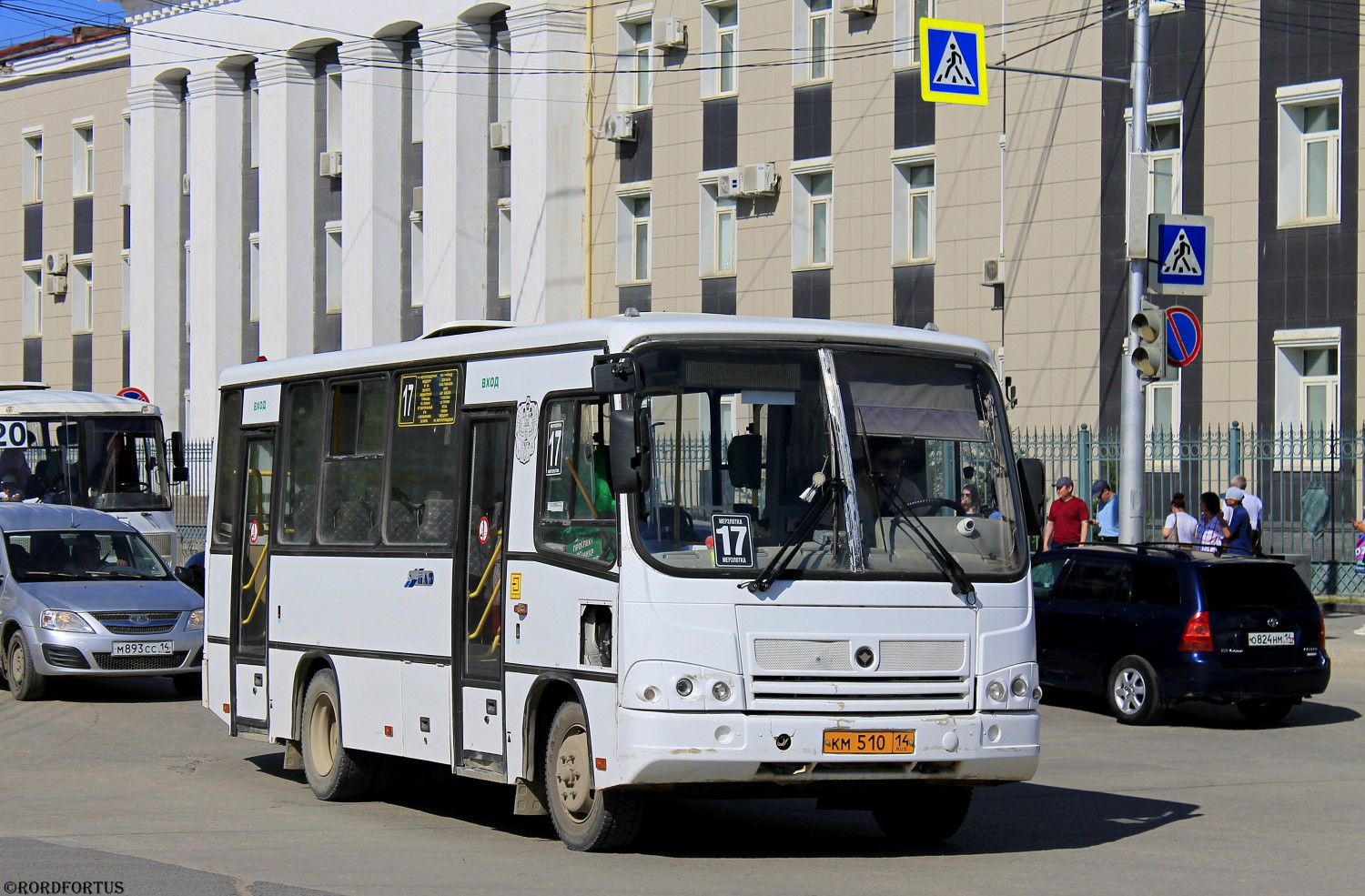 Sacha (Jakutsko), PAZ-320402-05 č. КМ 510 14 Sacha (Jakutsko), PAZ-320402-05 č. КМ 510 14