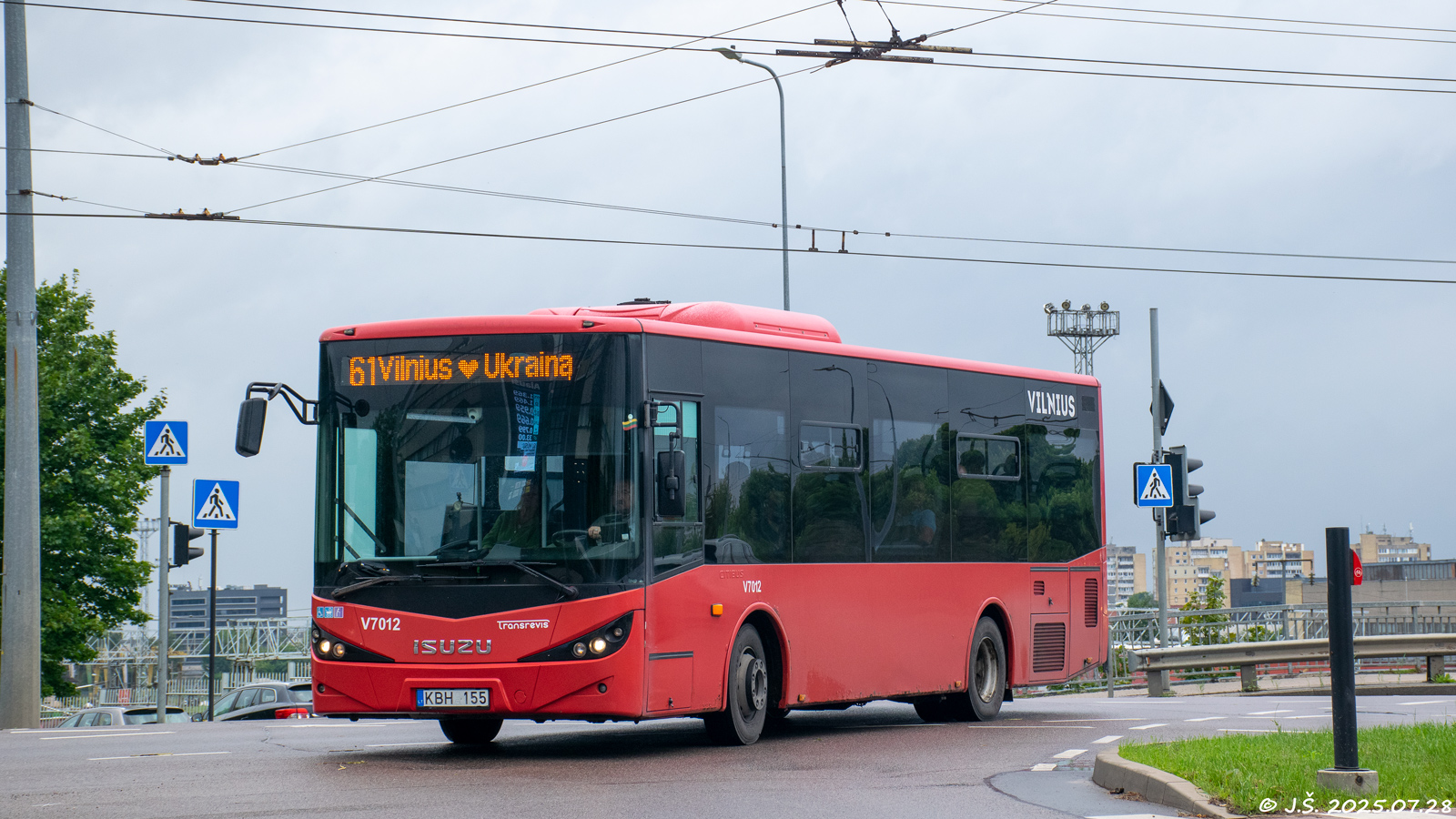Литва, Anadolu Isuzu Citibus (Yeni) № V7012