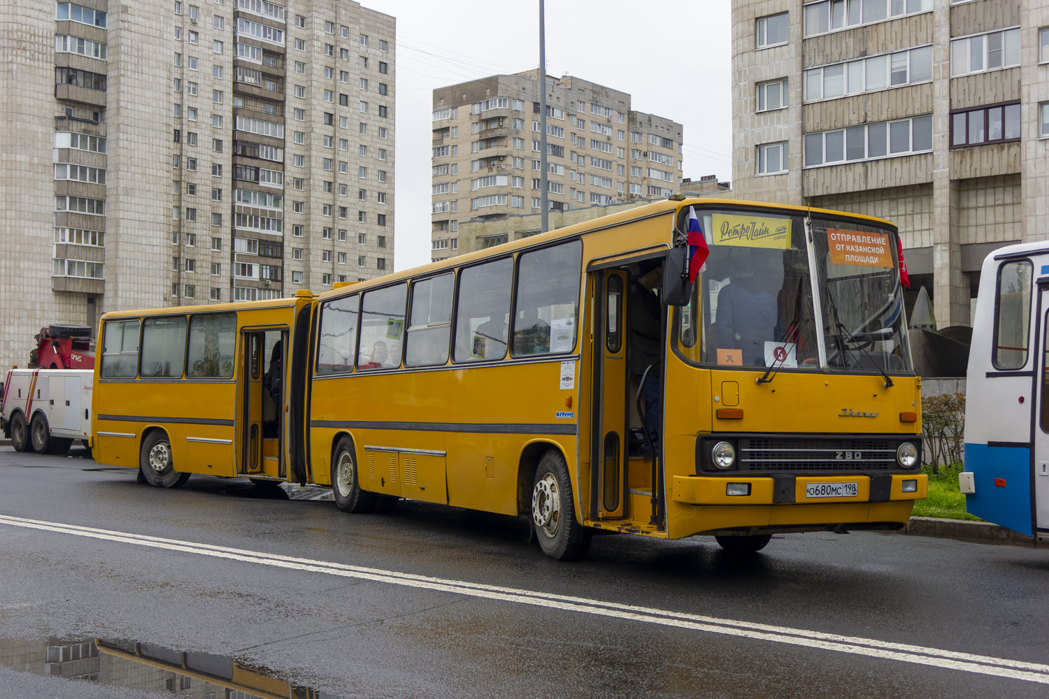 Санкт-Петербург, Ikarus 280.03 № О 680 МС 198; Санкт-Петербург — VI Международный транспортный фестиваль "ТранспортФест-2025"