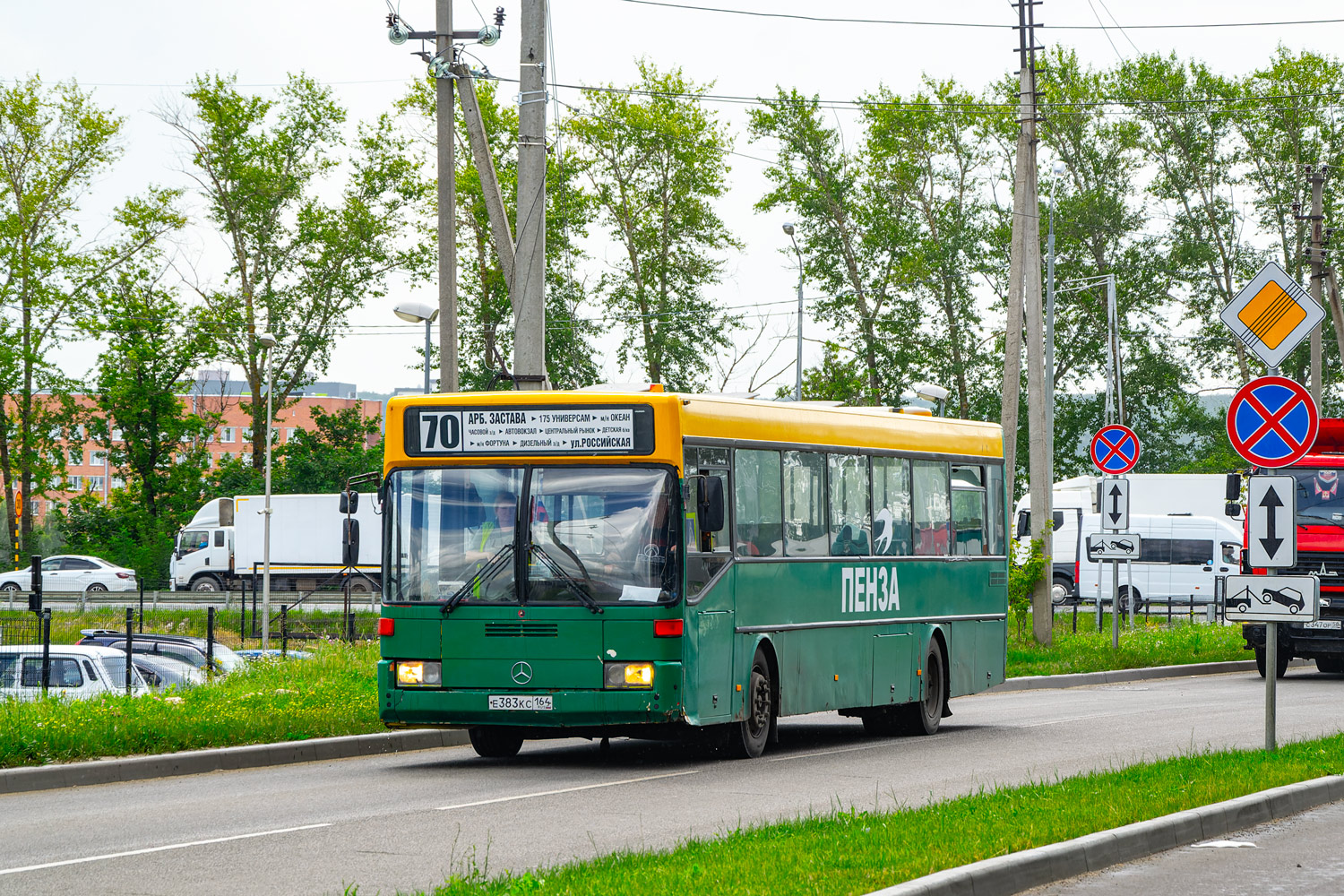 Penza region, Mercedes-Benz O405 Nr. Е 383 КС 164