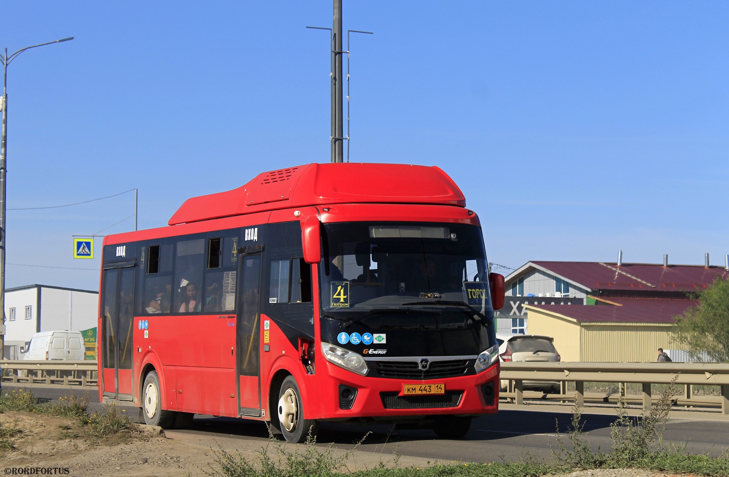 Саха (Якутия), ПАЗ-320415-14 "Vector Next" № КМ 443 14