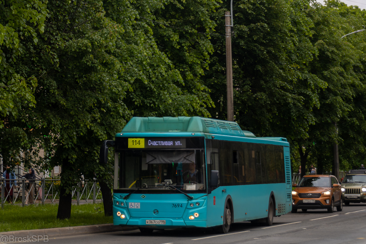 Санкт-Петербург, ЛиАЗ-5292.67 (CNG) № 7694