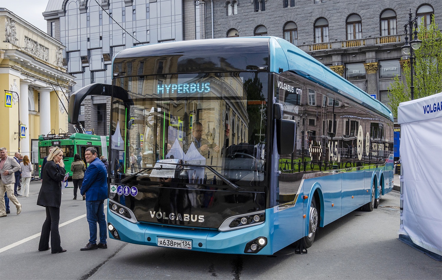 Волгоградская область, Volgabus-6270.G4 № А 638 РМ 134; Санкт-Петербург — VI Международный транспортный фестиваль "ТранспортФест-2025"