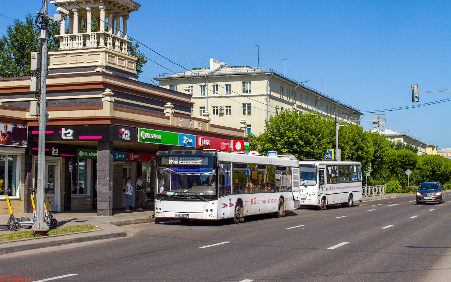 Красноярский край, МАЗ-203.068 № В 383 ОВ 124