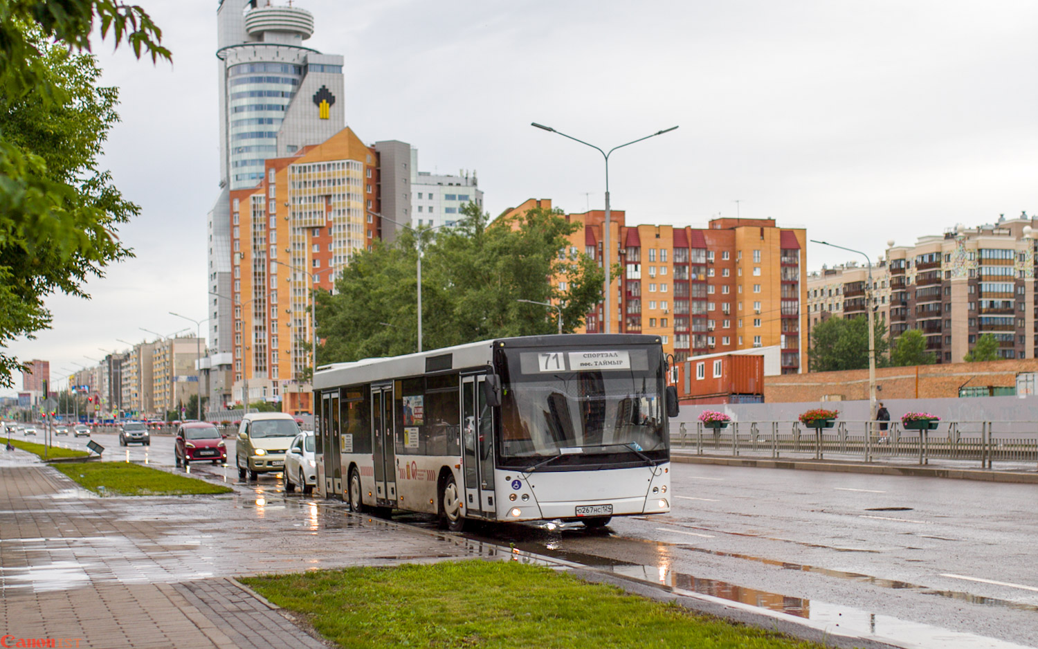 Красноярский край, МАЗ-203.067 № О 267 НС 124