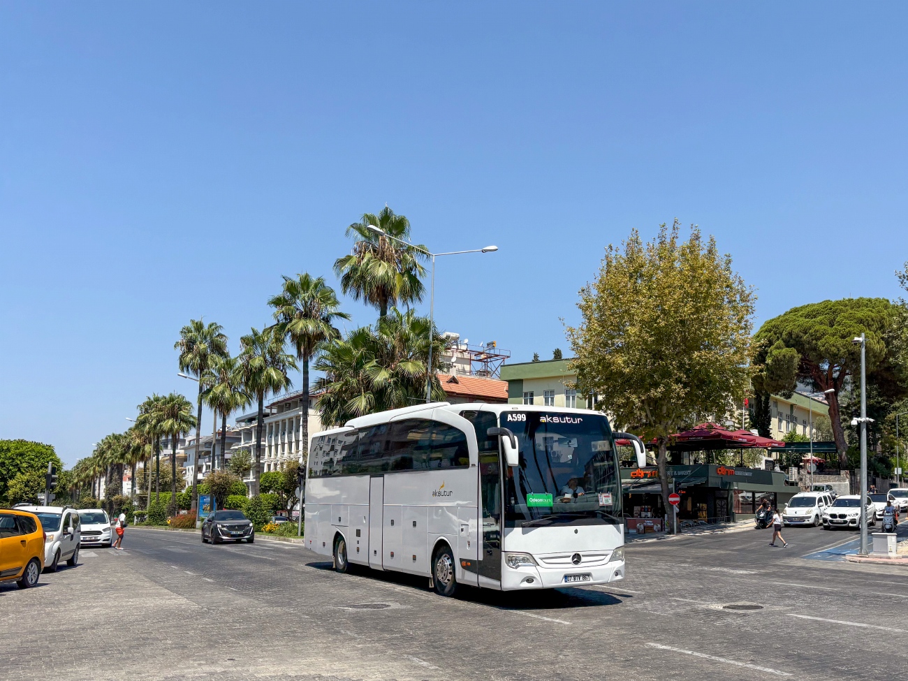 Турция, Mercedes-Benz Travego II 15SHD № A599 Турция, Mercedes-Benz Travego II 15SHD № A599