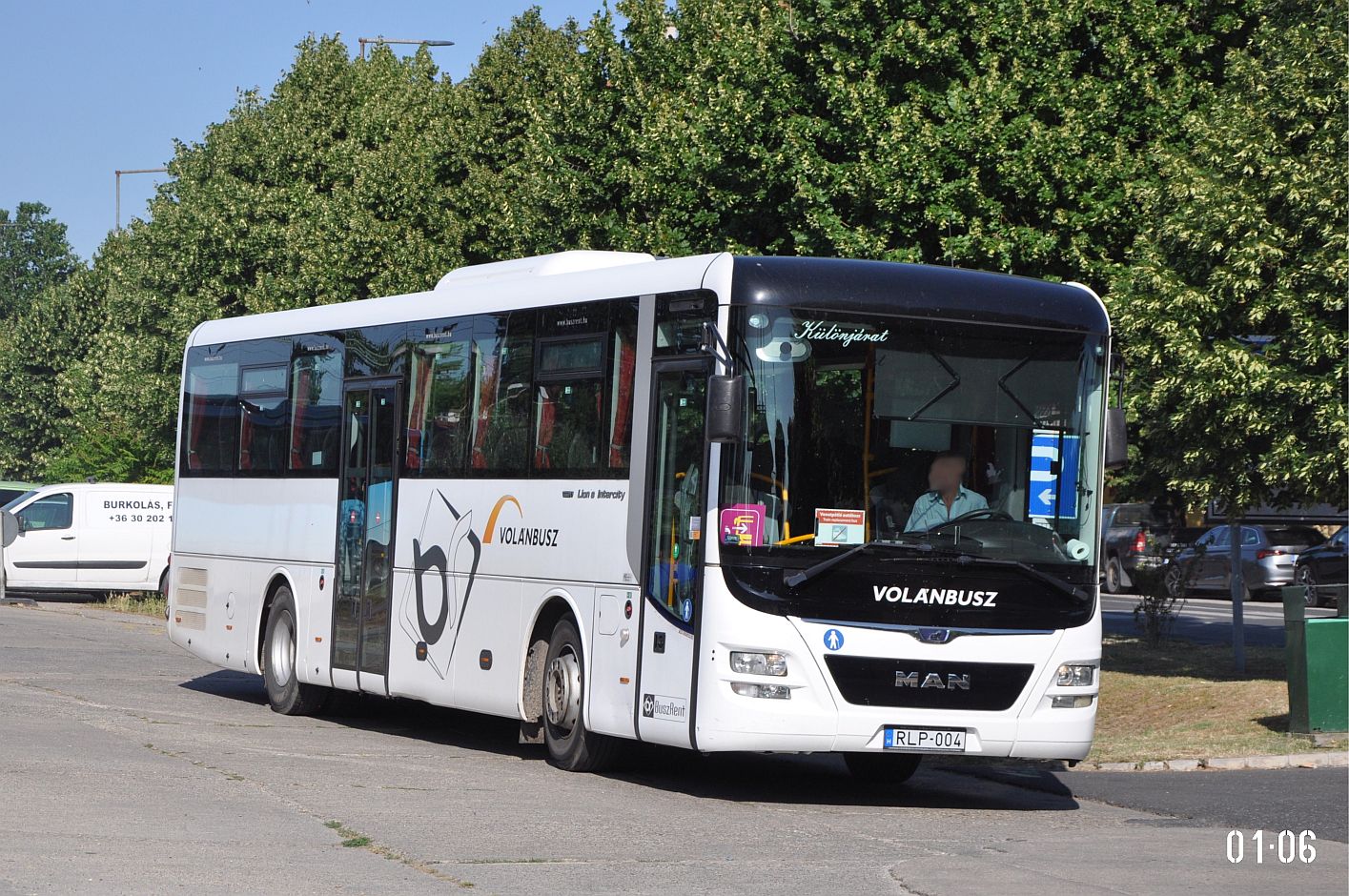 Венгрия, MAN R60 Lion's Intercity ÜL290 № RLP-004
