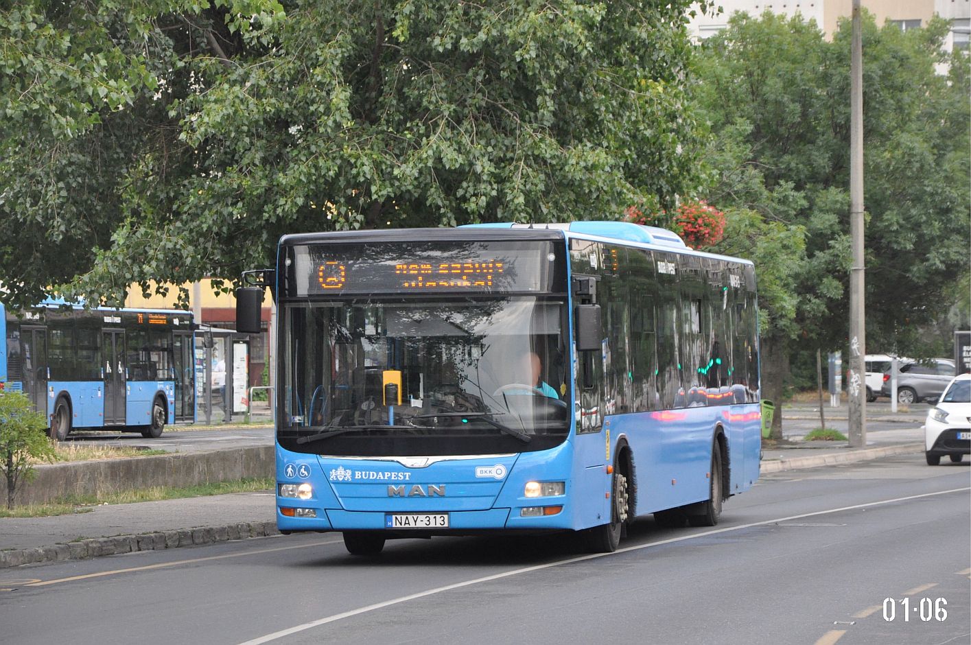 Венгрия, MAN A21 Lion's City NL283 № NAY-313