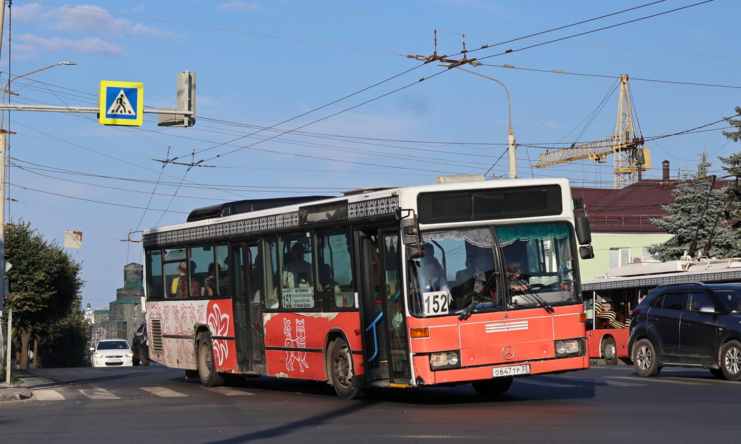 Владимирская область, Mercedes-Benz O405N2 № О 647 ТР 33