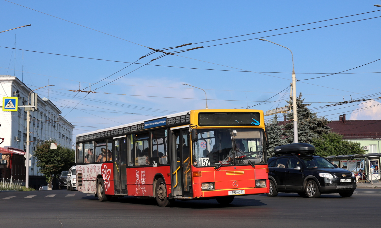 Владимирская область, Mercedes-Benz O405N2 № Е 795 МО 33