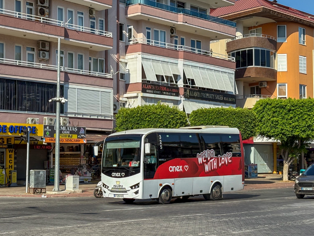 Turecko, Anadolu Isuzu Novo Lux č. 325