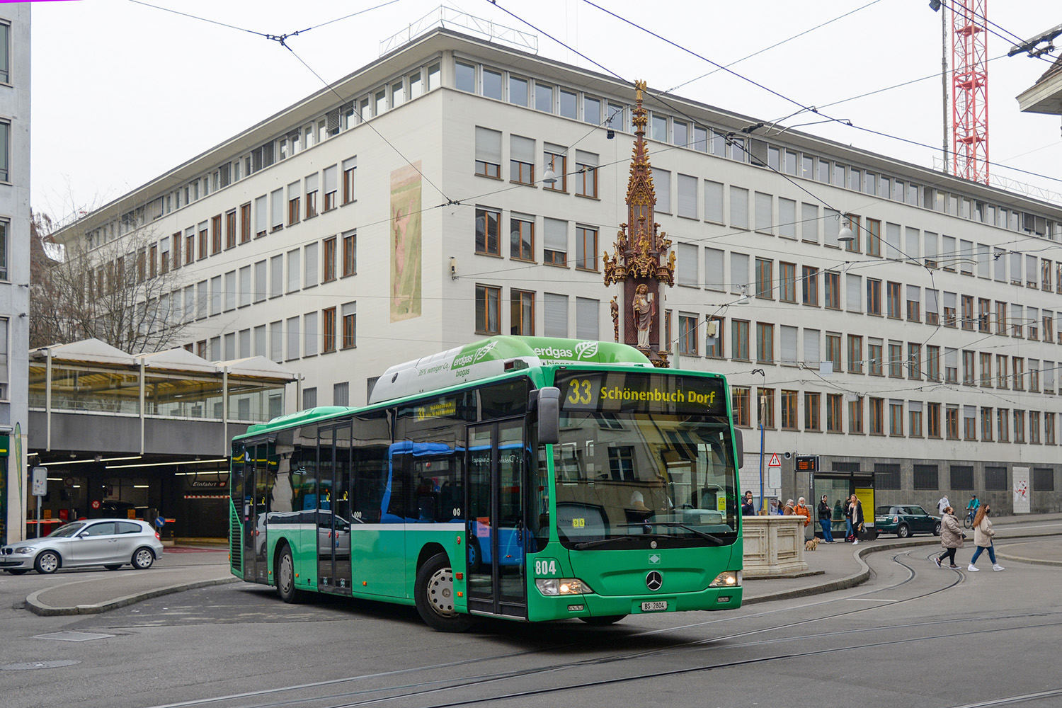 Швейцария, Mercedes-Benz O530 Citaro facelift CNG № 804