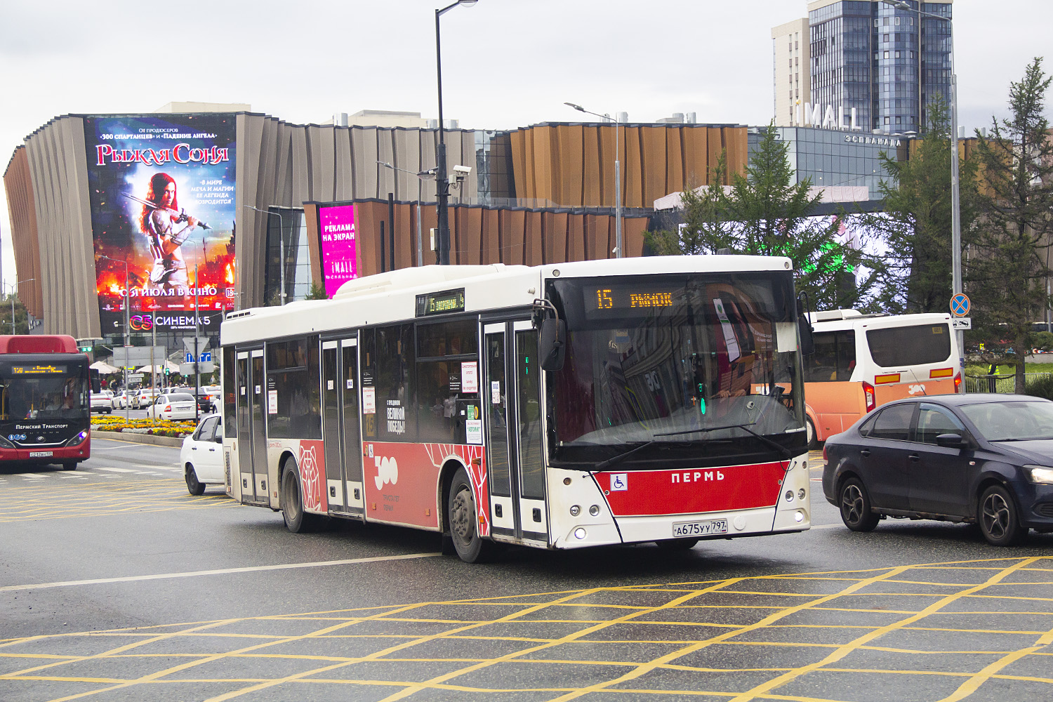 Пермский край, МАЗ-203.016 № А 675 УУ 797