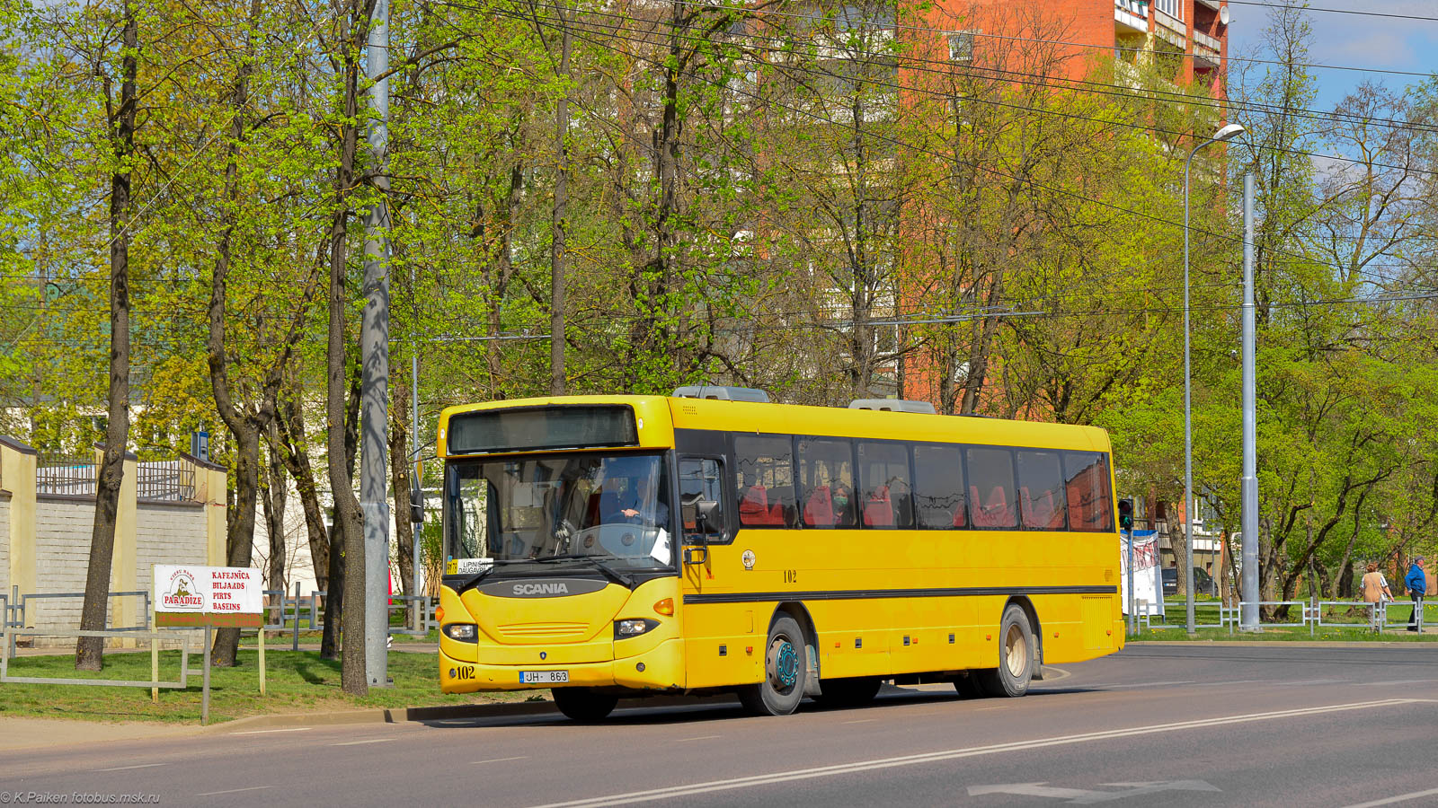 Латвия, Scania OmniLine I № 102