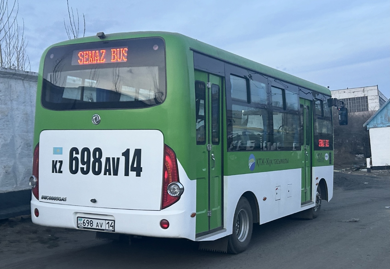 Павлодарская область, Dongfeng BWC6665GA5 (Qilu/СемАЗ) № 698 AV 14