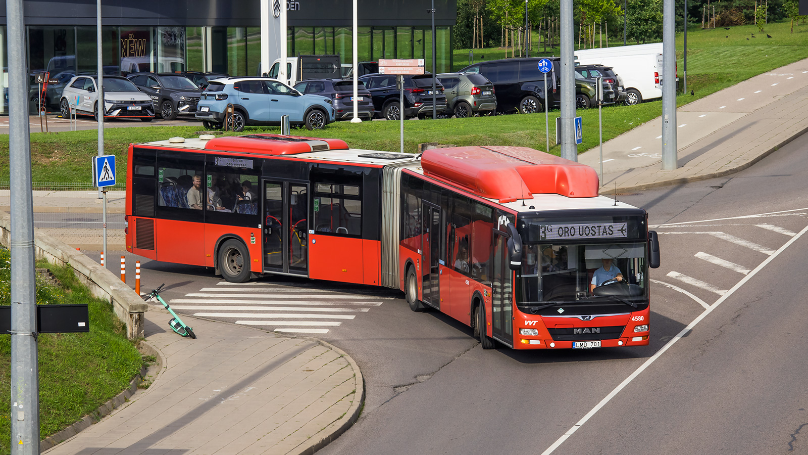 Литва, MAN A23 Lion's City G NG313 CNG № 4580
