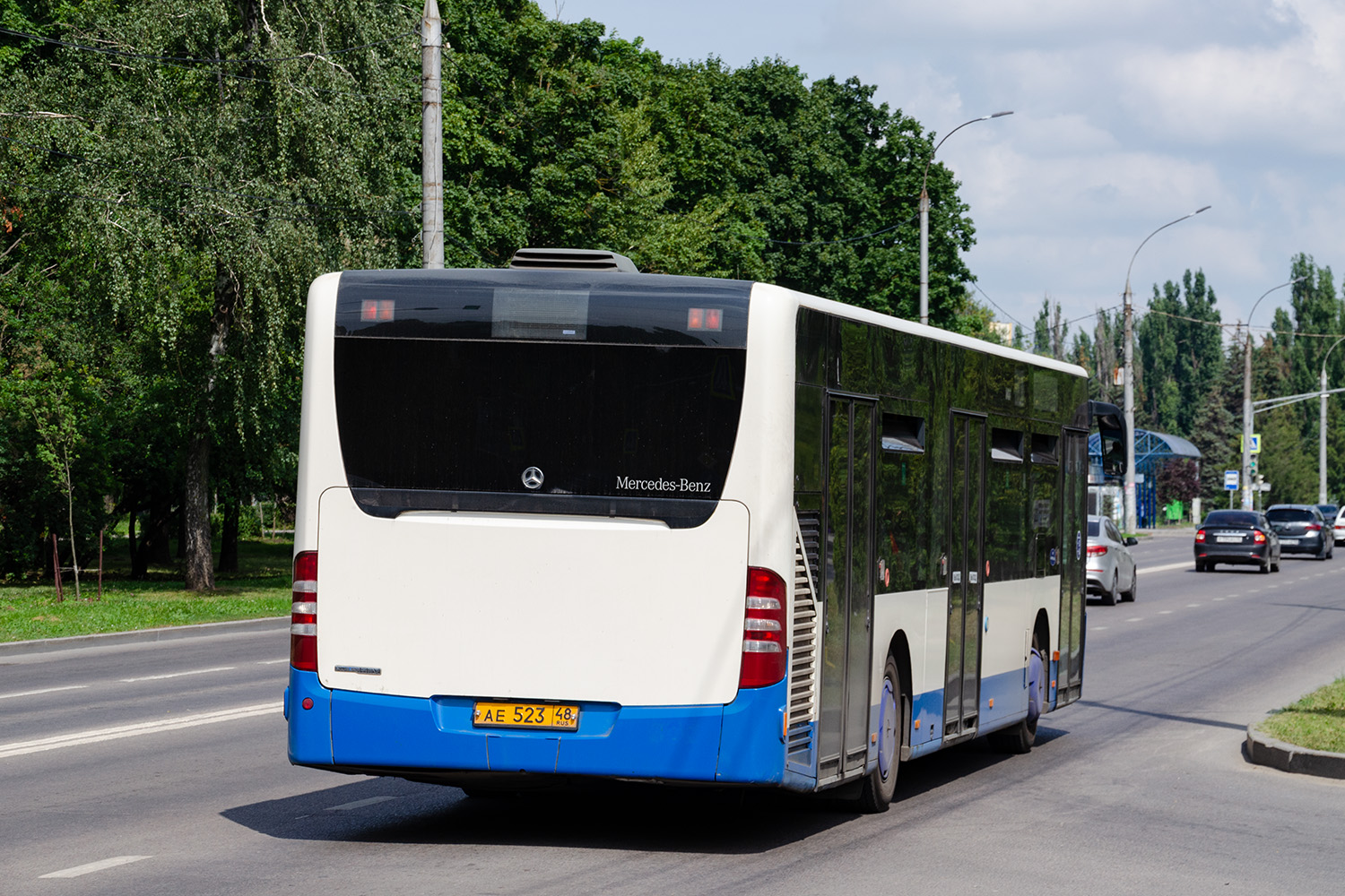 Липецкая область, Mercedes-Benz O530 Citaro facelift № АЕ 523 48