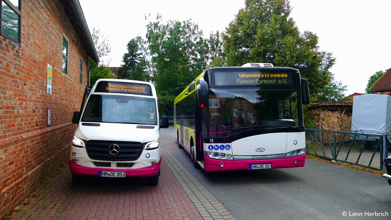 Dolní Sasko, VDL MidCity č. 853; Dolní Sasko, Solaris Urbino III 12 č. 15