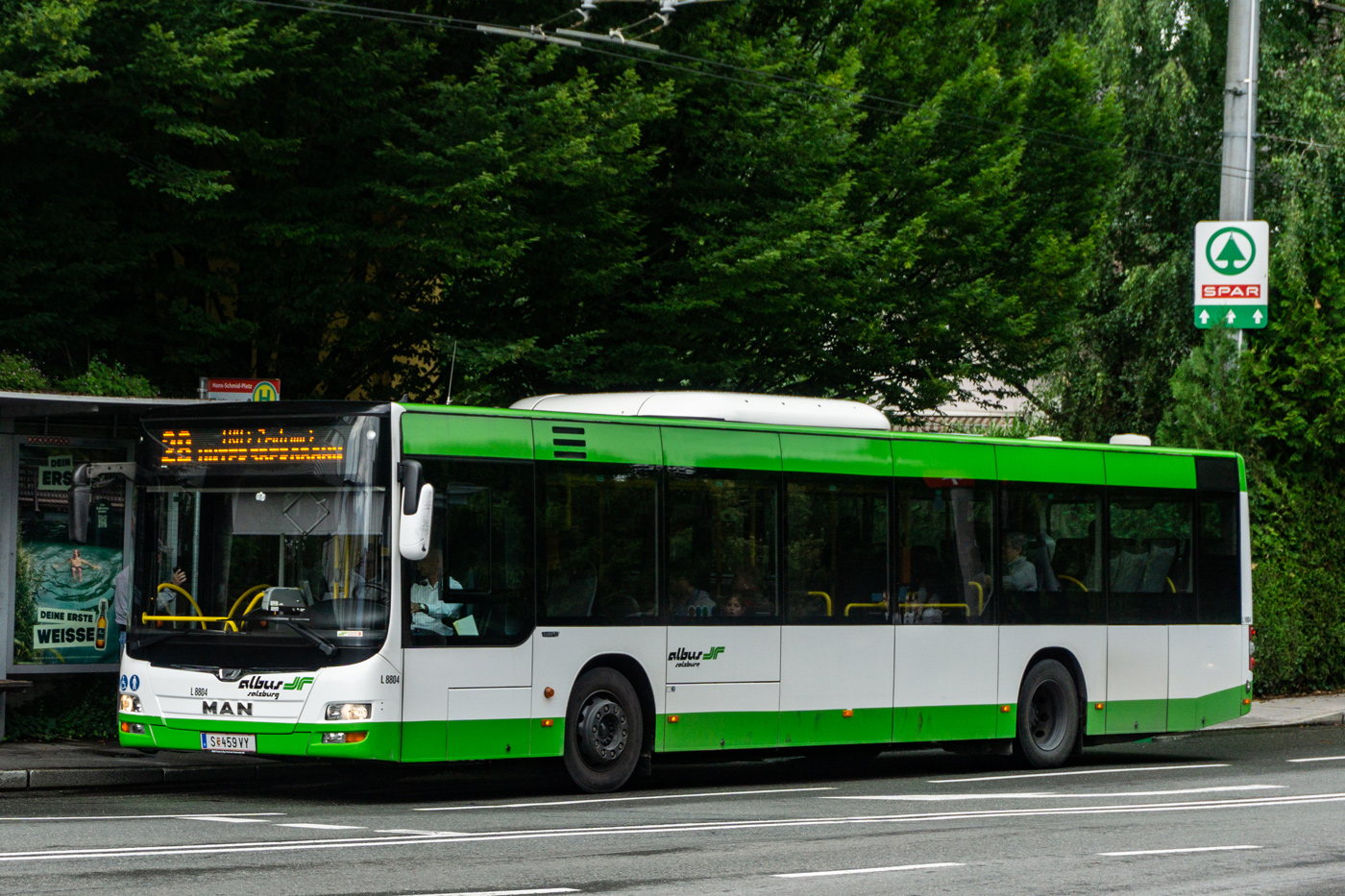 Австрия, MAN A21 Lion's City NL323 № L8804