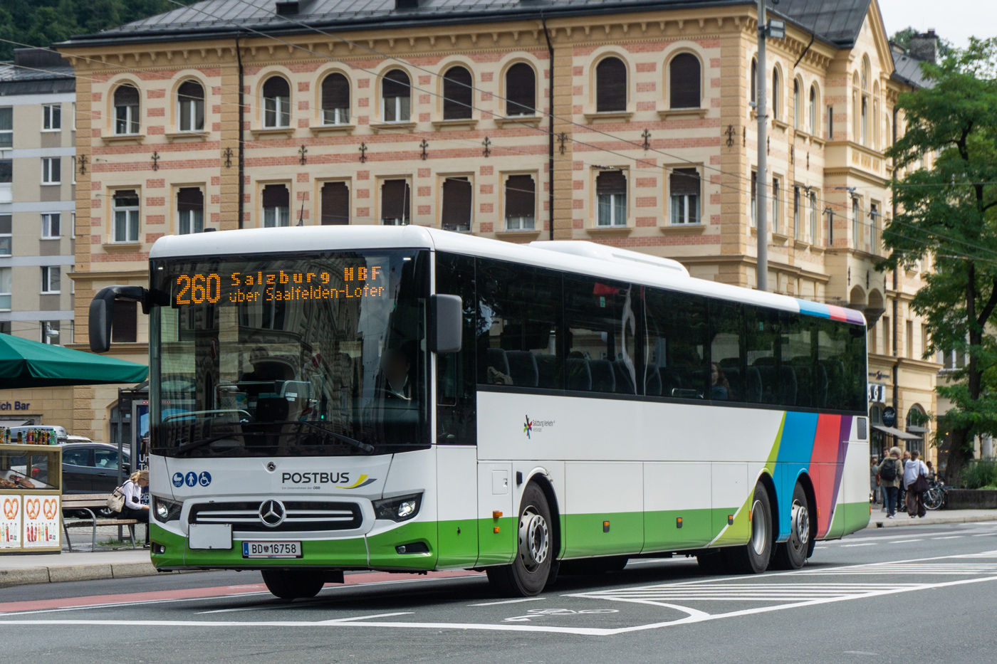 Австрия, Mercedes-Benz Intouro III L № BD 16758