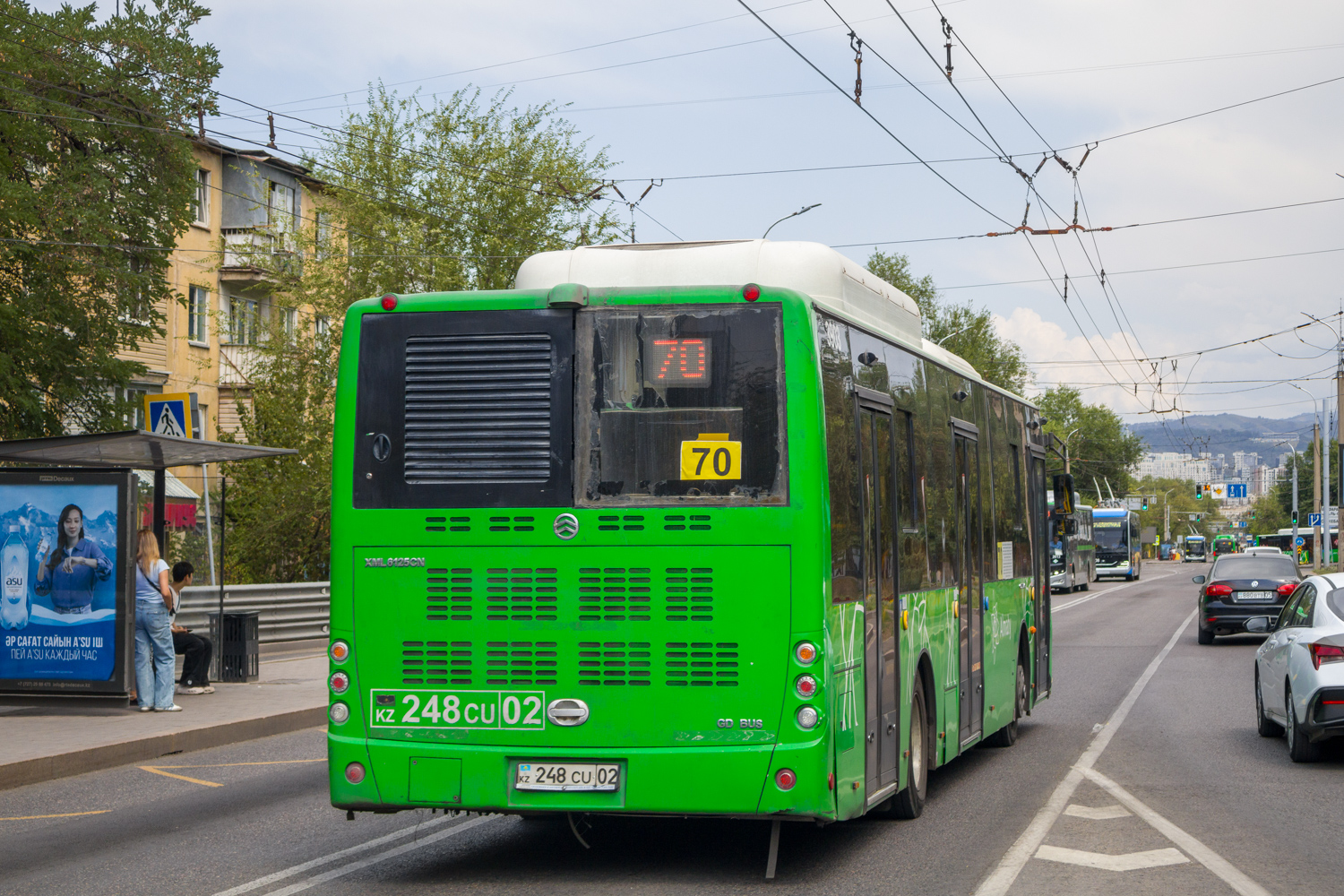 Алматы, Golden Dragon XML6125CN (Hyundai Trans Auto) № 3903