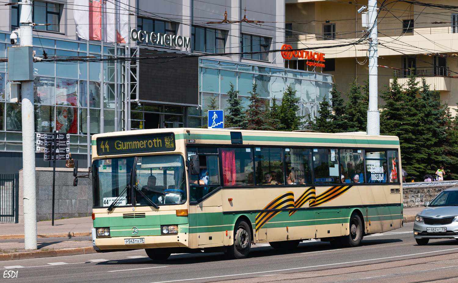 Калининградская область, Mercedes-Benz O405 № Р 543 ТХ 39 Калининградская область, Mercedes-Benz O405 № Р 543 ТХ 39