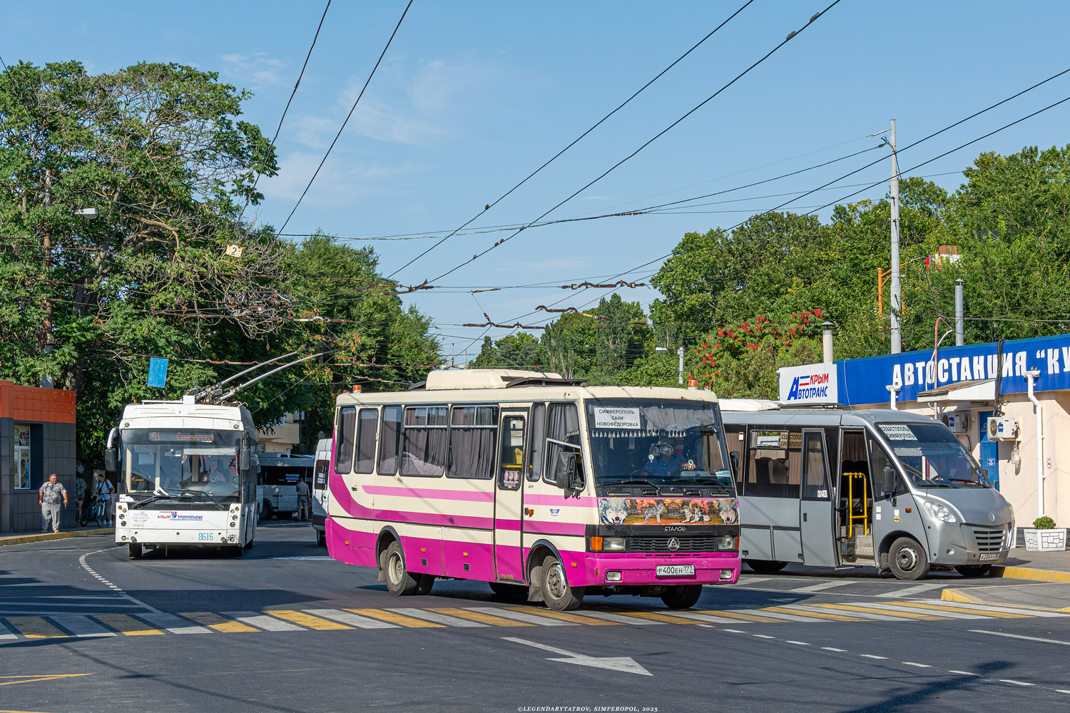 Республика Крым, БАЗ-А079.25 "Мальва" № Р 400 ЕН 777