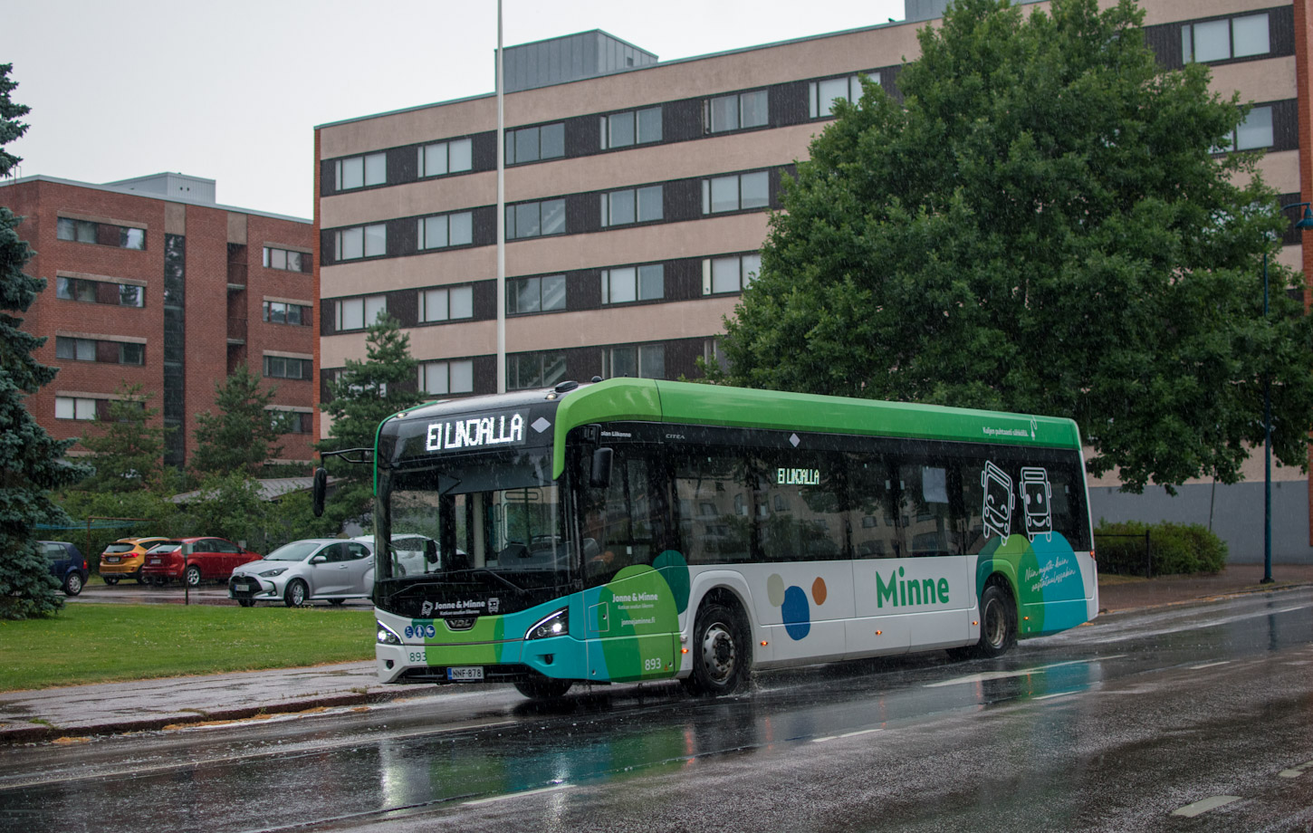 Финляндия, VDL Citea LE-122 № 893