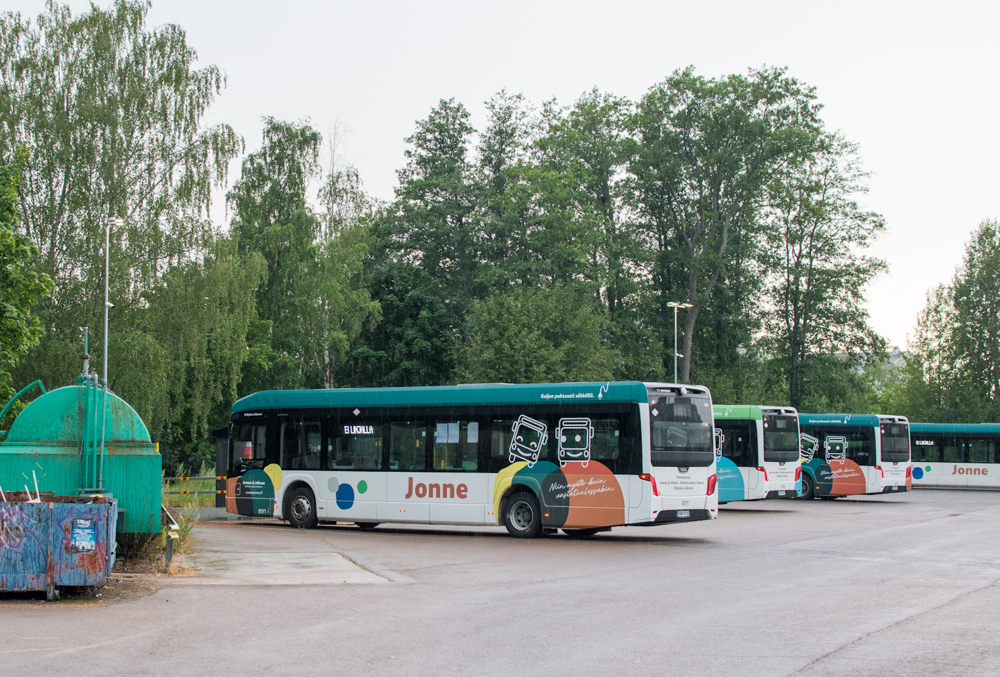 Финляндия, VDL Citea LE-122 № 891