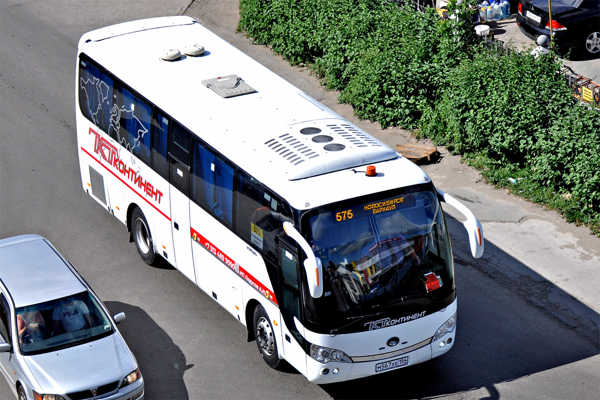 Новосибирская область, Yutong ZK6938HB9 № М 567 ХЕ 154