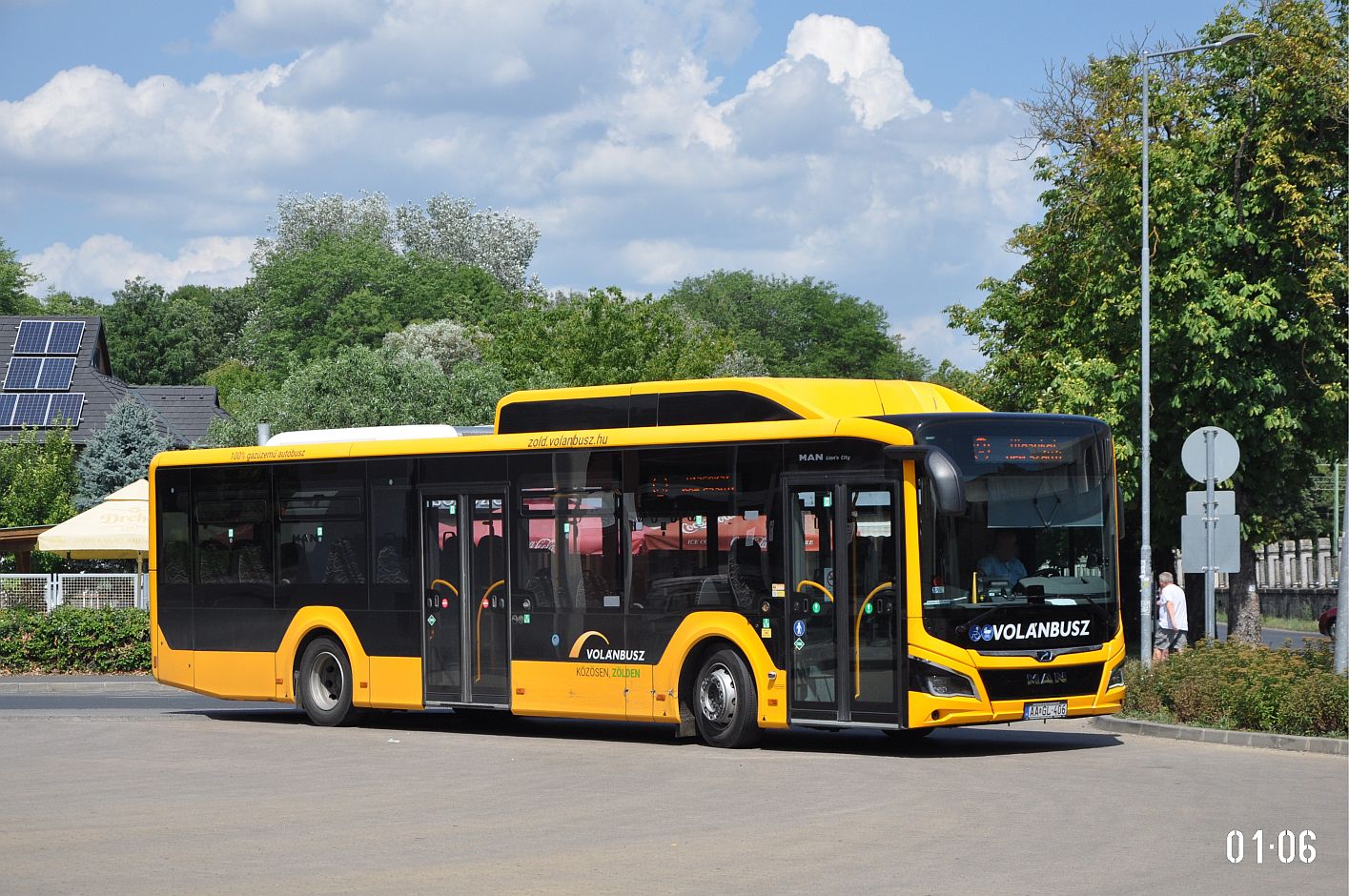 Венгрия, MAN 12C Lion's City 12 G NL320 № AA GL-406