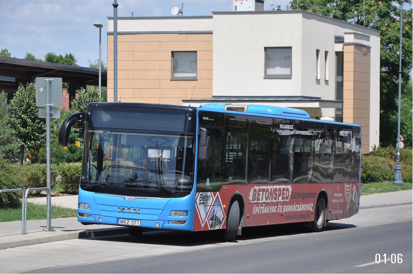 Венгрия, MAN A21 Lion's City NL283 № MRZ-371