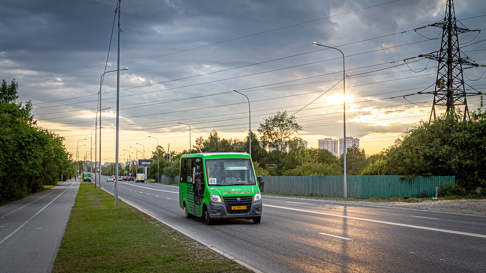Тюменская область, ГАЗ-A64R45 Next № АК 995 72
