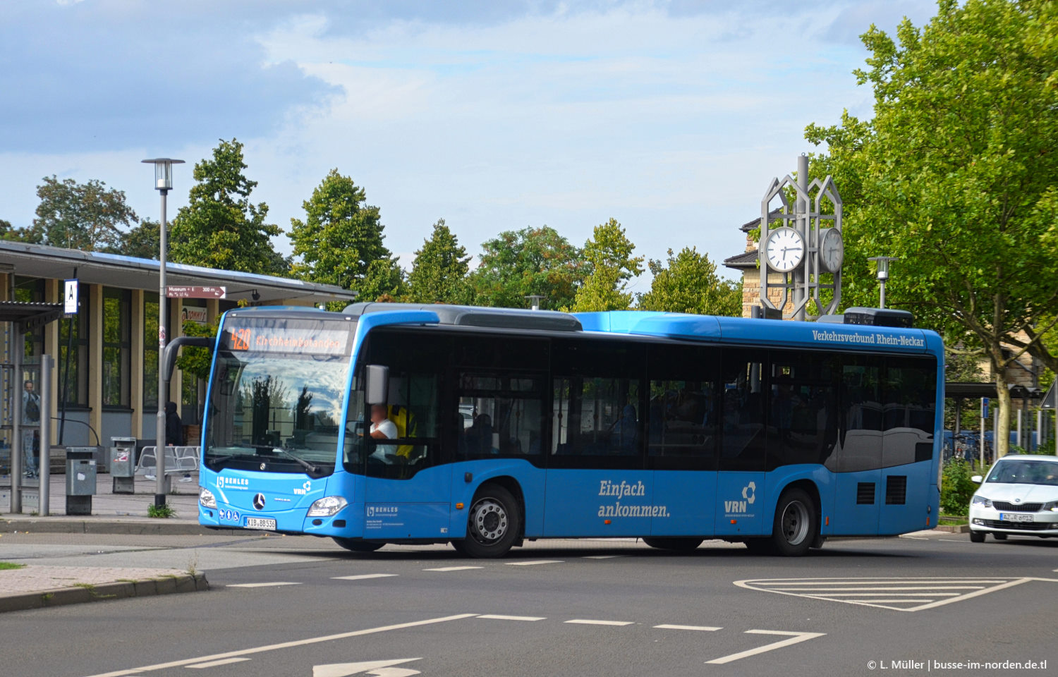 Рейнланд-Пфальц, Mercedes-Benz Citaro C2 LE hybrid № KIB-BB 536