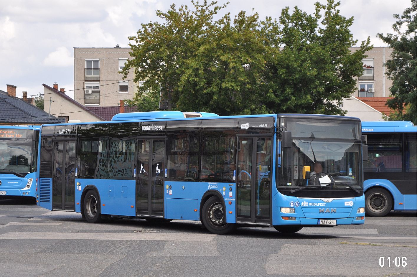 Венгрия, MAN A21 Lion's City NL283 № NAY-370