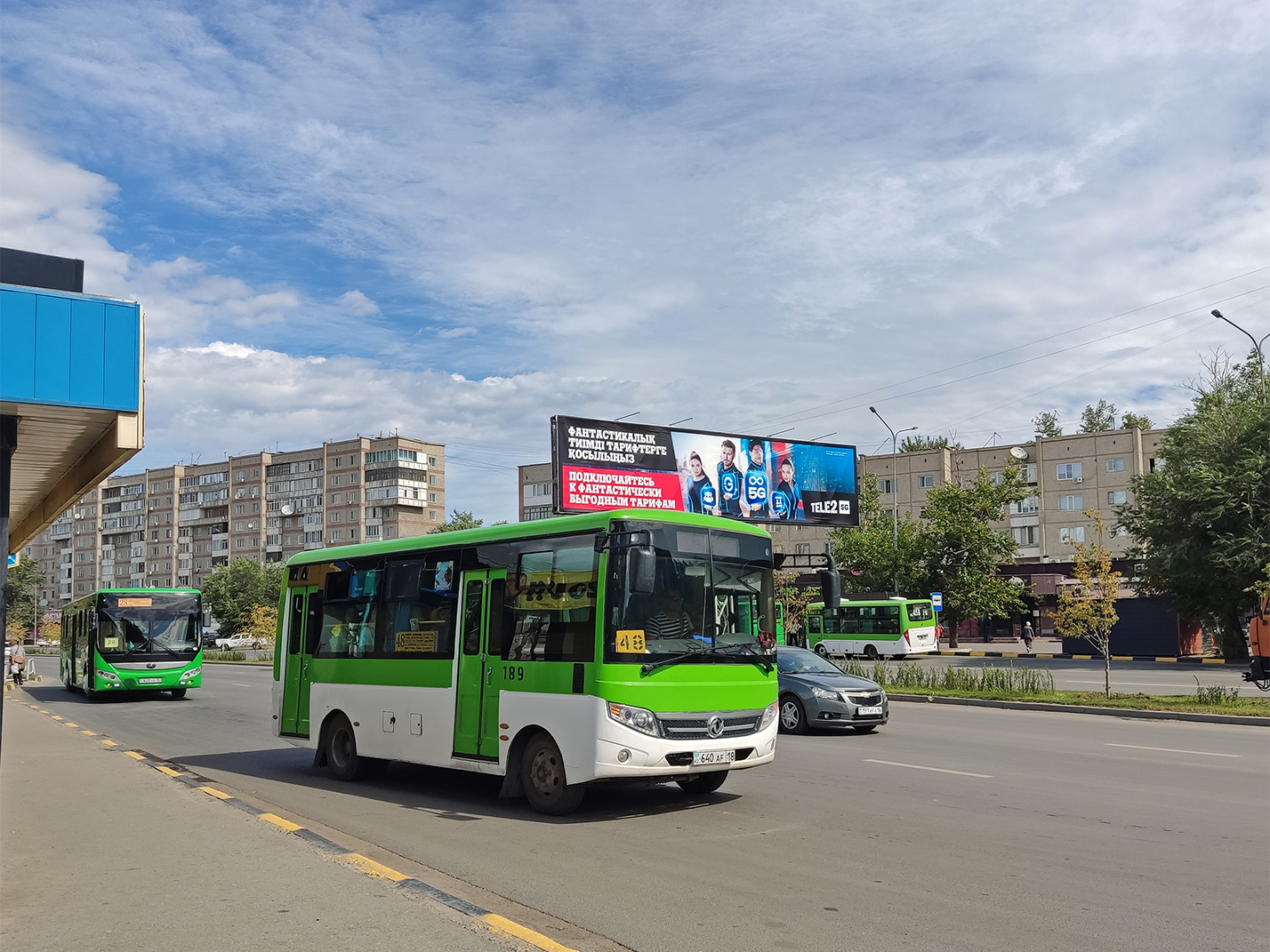 Абайская область, Dongfeng BWC6665GA5 (Qilu/СемАЗ) № 189