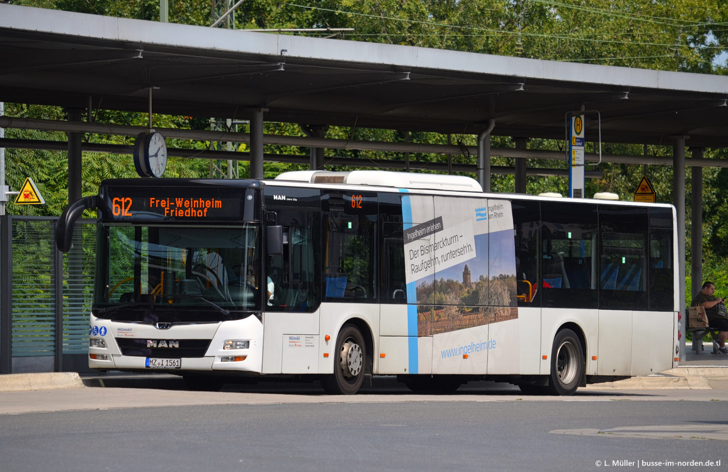 Рейнланд-Пфальц, MAN A21 Lion's City NL*** № MZ-I 1561