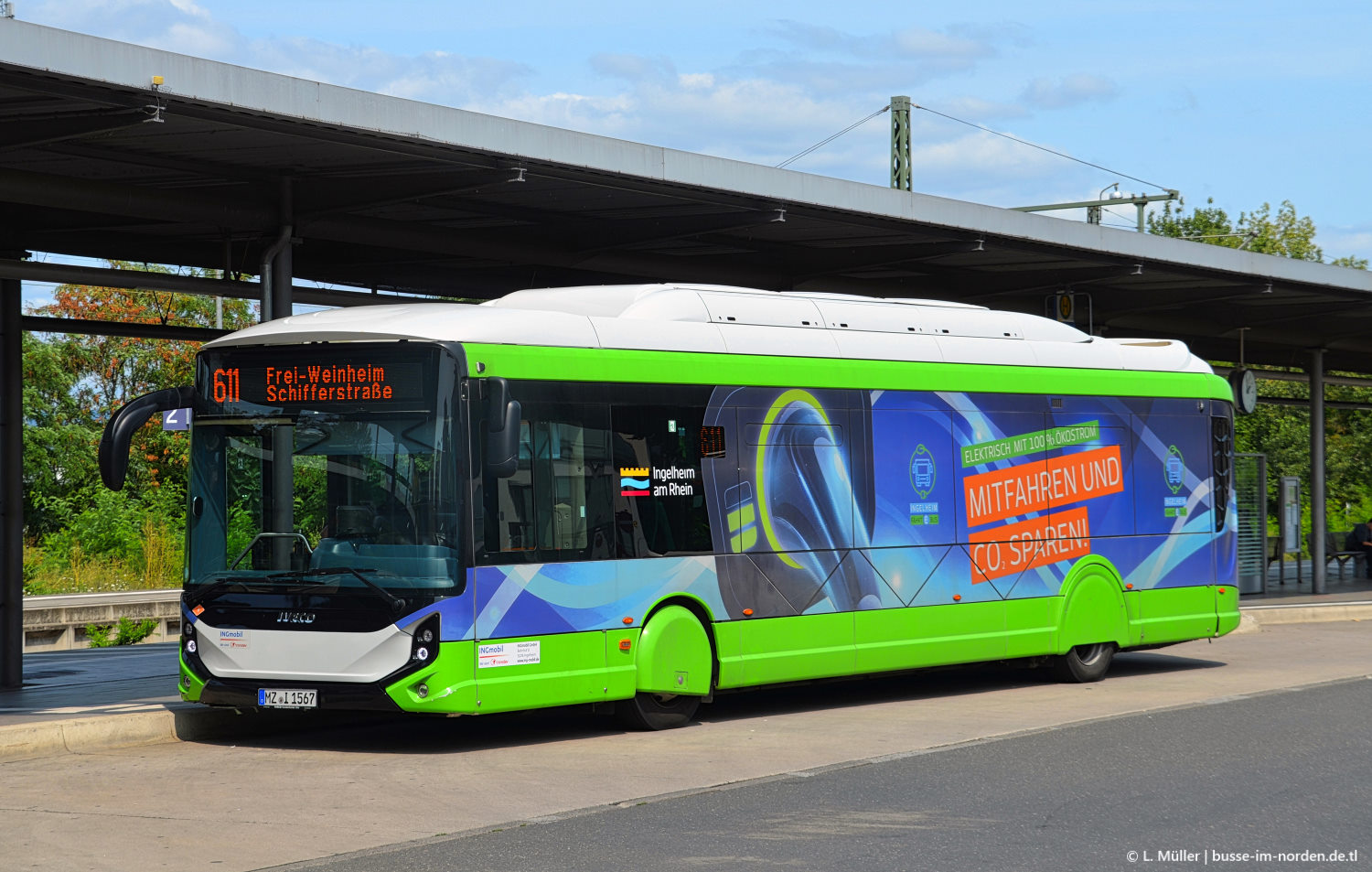 Рейнланд-Пфальц, IVECO E-Way 12M № MZ-I 1567