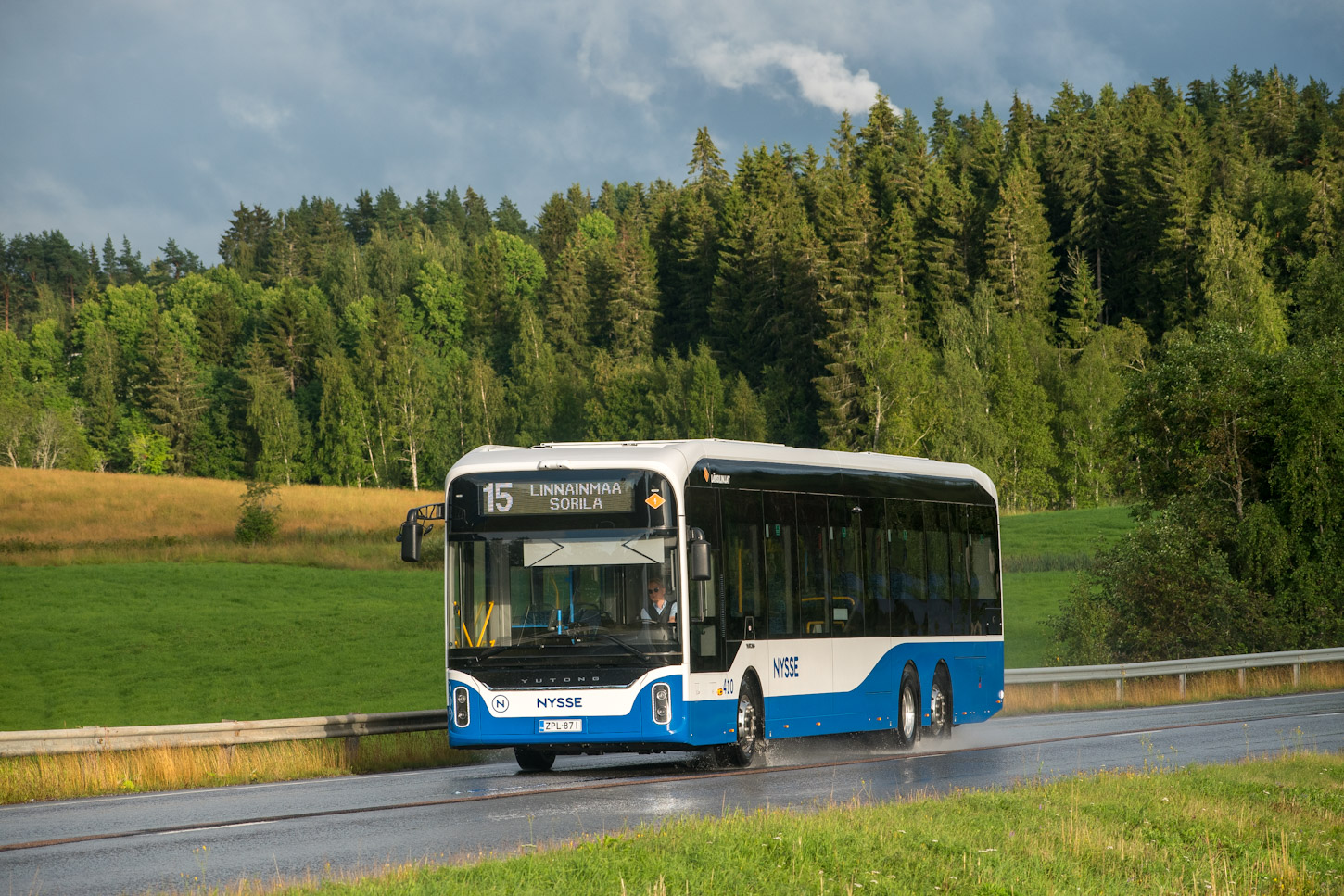 Финляндия, Yutong U15 № 410